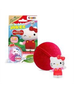 Craze Inkee vegán fürdőgolyó csomag Hello Kitty figurával, dinnye aromával