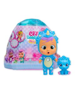 Cry Babies Varázs könnyek Icy World meglepetés baba dinó kiskedvenccel 