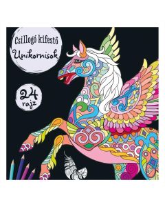 Csillogó kifestők - Unikornisok