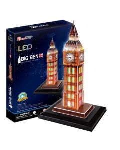 CubicFun 3D puzzle Big Ben LED világítással
