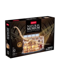 CubicFun 3D puzzle múzeum sorozat LED világítással - Brachiosaurus