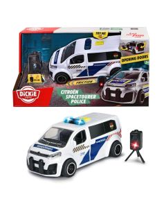 Dickie Citroën Space Tourer magyar rendőr furgon hanngal és fénnyel 15 cm