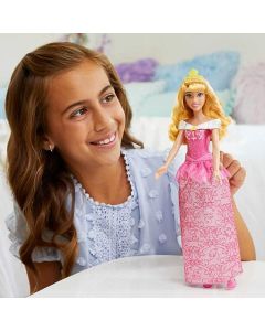 Disney Princess Csillogó hercegnő baba - Csipkerózsika (HLW09)