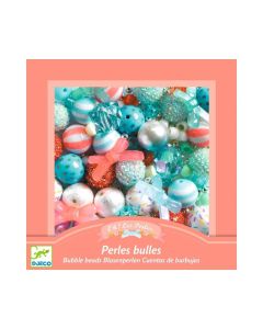 Djeco Bubble beads - Buborék gyöngyök ékszerkészítő, ezüst
