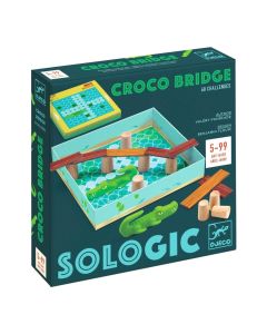 Djeco Croco Bridge - Hídverő logikai játék