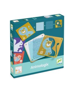 Djeco Eduludo Animologix - Állati tervezés fejlesztőjáték