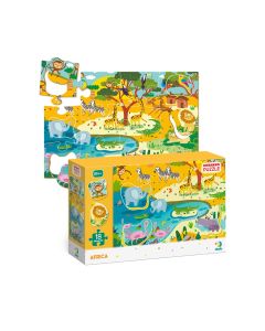 Dodo puzzle - Afrika 18 db