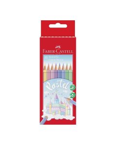 Faber-Castell Pasztell színesceruza szett, 10 db-os