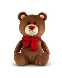 Fényesorrú plüss 25 cm - Barna maci