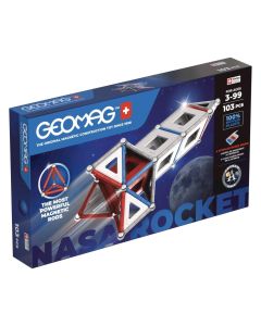 Geomag Classic Panels Recycled NASA Rocket 103 db-os mágneses építőjáték