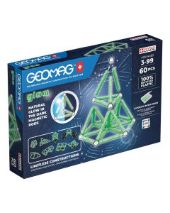 Geomag Glow Recycled 60 db-os mágneses építőjáték