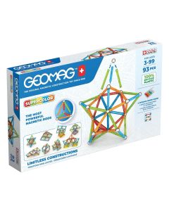Geomag Supercolor Recycled 93 db-os mágneses építőjáték