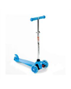 Háromkerekű világító roller, kék