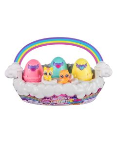 Hatchimals Alive! Neon szivárvány tavaszi kosár kikelő tojásokkal