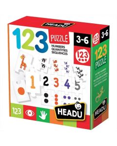 Headu Logikai puzzle illesztőjáték - Számok