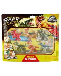 Heroes of Goo Jit Zu nyújtható mini akciófigurák - Jurassic World 6 db-os szett