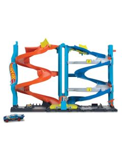 Hot Wheels City 2 az 1-ben átalakítható versenytorony pályaszett