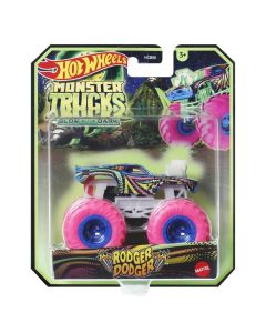 Hot Wheels Monster Truck sötétben világító autó - Rodger Dodger