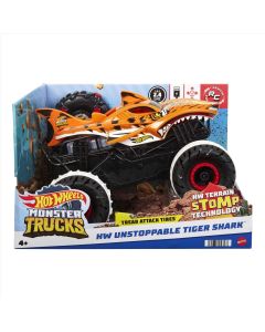 Hot Wheels Monster Truck Távirányítós terepmászó Tiger Shark (HGV87)