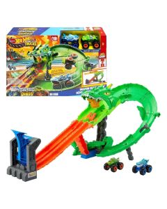 Hot Wheels Monster Trucks Sárkányfutam pályaszett