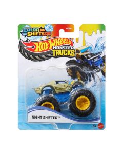 Hot Wheels Monster Trucks színváltós kisautó 1:64 - Night Shifter