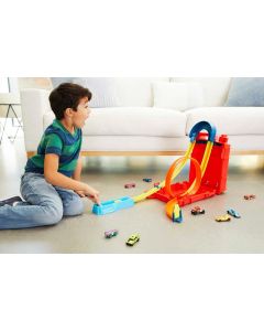 Hot Wheels Track Builder benzines kanna pályaszett