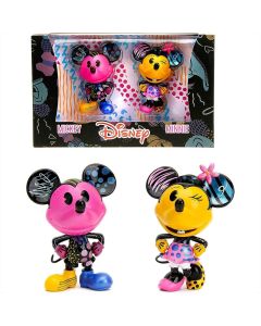 Jada Designer Mickey & Minnie 2 darabos fém figura szett, 10 cm