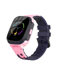 KidSafe Plus 4G pink gyerek okosóra, 4G videóhívás, IP67 vízálló, GPS