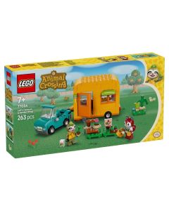 LEGO® Animal Crossing 77054 Leif karavánja és kertészeti boltja