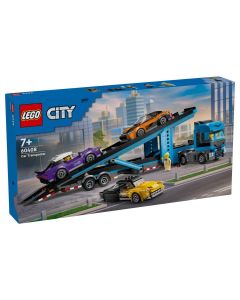 LEGO® City 60408 Autószállító kamion sportautókkal