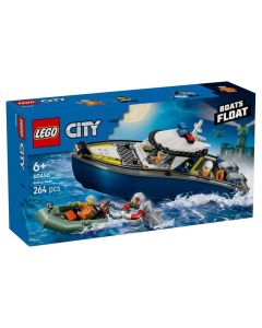 LEGO® City 60456 Üldözés rendőrségi csónakkal