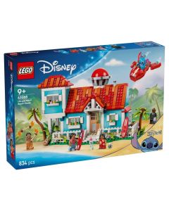 LEGO® Disney 43268 Lilo ás Stitch tengerparti háza