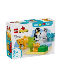LEGO® DUPLO® 10442 Állatcsaládok a vadvilágban: Pingvinek és oroszlánok