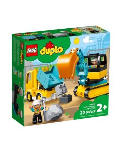 LEGO® DUPLO® 10931 Teherautó és lánctalpas exkavátor