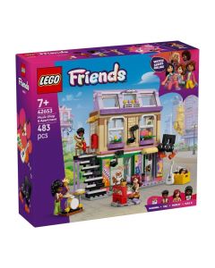 LEGO® Friends 42653 Hangszerbolt és lakás