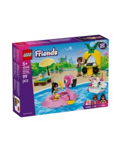 LEGO® Friends 42658 Medencés buli flamingóval és egyszarvúval