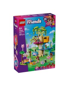 LEGO® Friends 42666 Születésnapi cicazsúr és lombház cicáknak