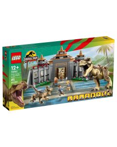 LEGO® Jurassic World 76961 Látogatóközpont: T-Rex és raptortámadás