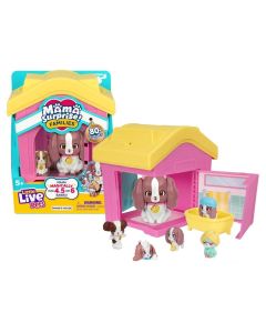 Little Live Pets Mama Surprise - Mama háza, Spániel család
