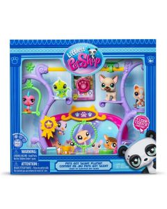 Littlest Pet Shop Got Talent - tehetséges állatok játékszett 2 db figurával