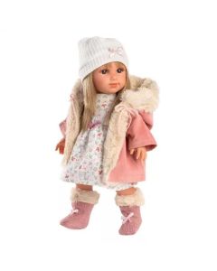 Llorens Elena baba kapucnis ruhában 35 cm-es