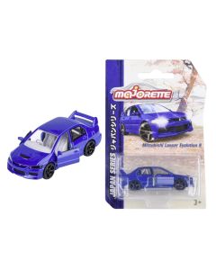 Majorette Japan Series Premium kisautó, Mitsubishi Lancer Evolution 9, kék