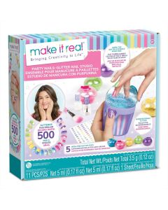 Make It Real Parti körmök, csillogó dizájn szett
