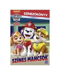 Mancs Őrjárat - Színes mancsok színezőkönyv