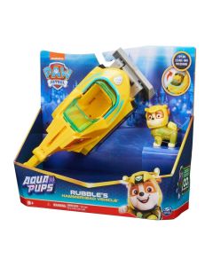 Mancs őrjárat Aqua Pups figura járművel - Rubble