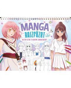 Manga rajzfüzet 1.