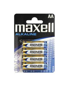 Maxell Alkáli ceruzaelem 1,5V AA LR6, 4 db-os