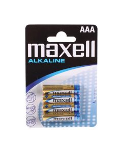 Maxell Alkáli mikro ceruzaelem 1,5V LR03 AAA, 4 db-os
