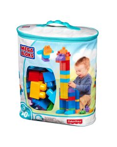 Mega Bloks Óriás építőcsomag 80 db - kék