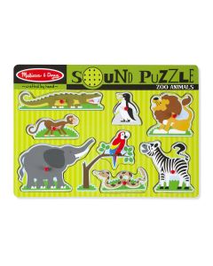 Melissa & Doug Hangos puzzle, Állatkert